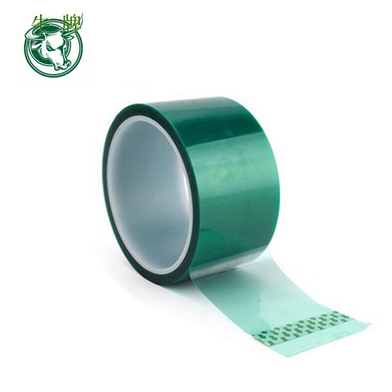 lato singolo green pet di nastro adesivo di alto temoerature e resistenti al calore